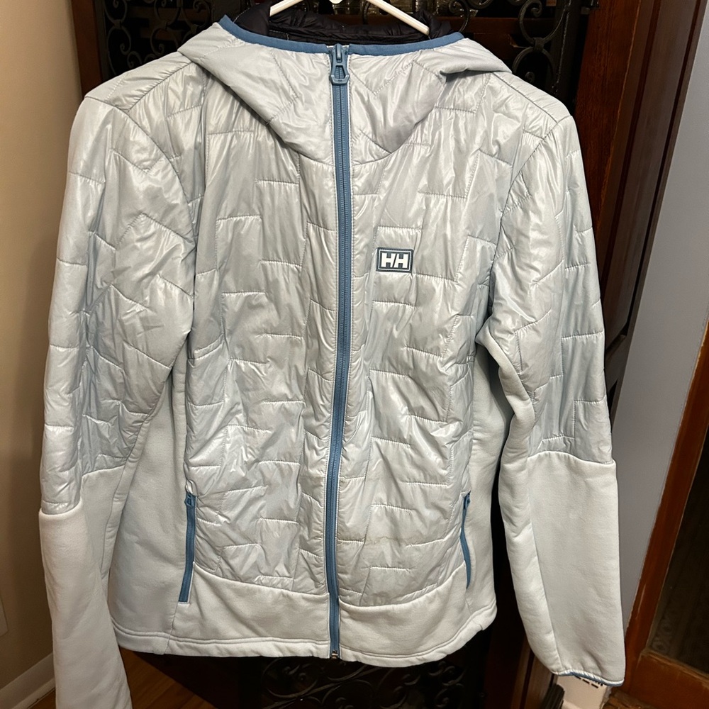 Helly Hansen Women's Silver Quilted Ski Jacket